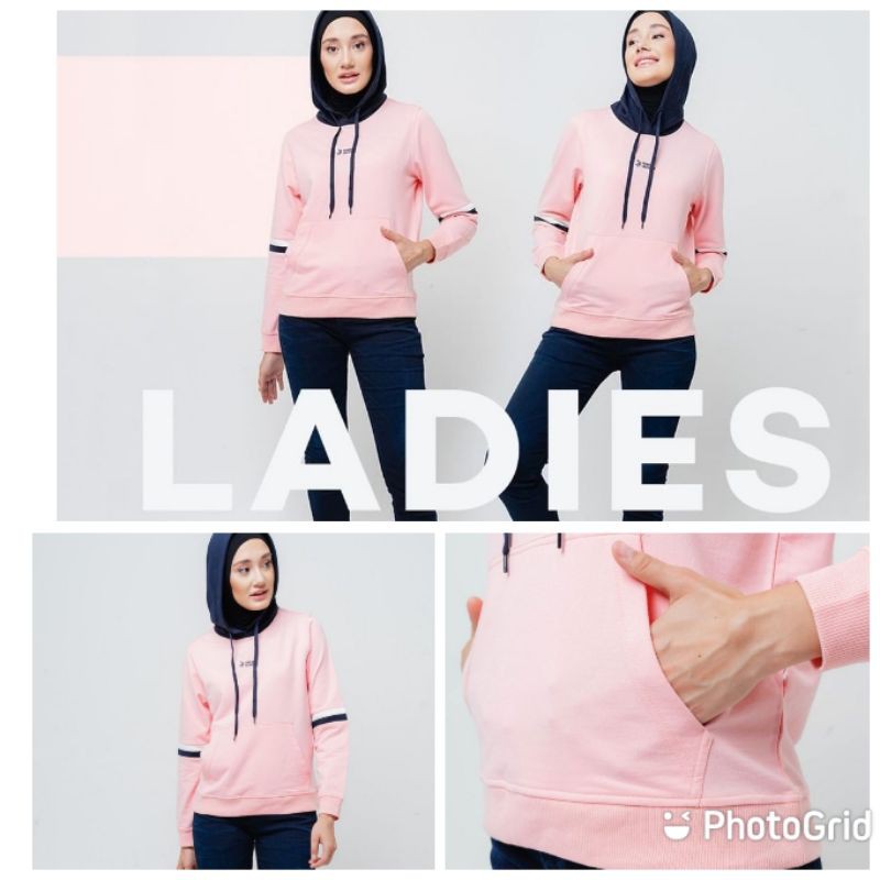 Jaket Hoodie 3second cewek original