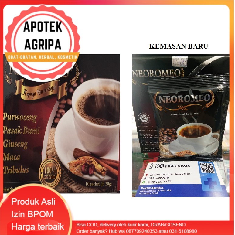 BARU Kopi NeoRomeo (Jual per sachet) kopi romeo