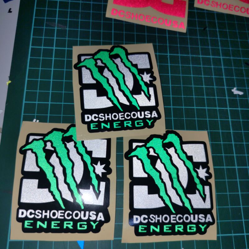 cutting sticker DC x Energy