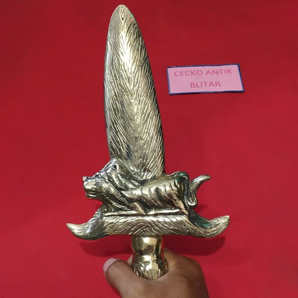 BARANG ANTIK BETHOK SINGO BAHAN KUNINGAN