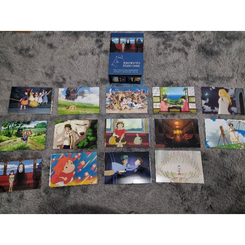 SPLIT POSTCARD OFFICIAL GHIBLI