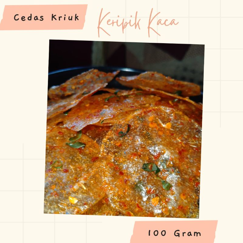 

Keripik Kaca Kirca Kripca Daun Jeruk 100 gram Keripik Beling / Pikca