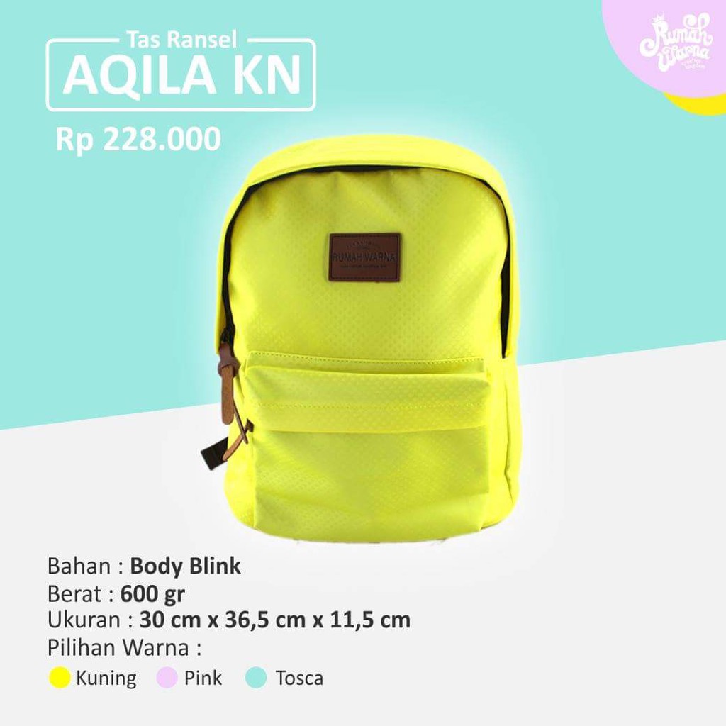 Tas Ransel Aqila (Rumah Warna)