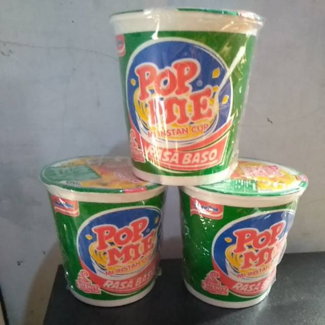 

Mie instan cup pop mie