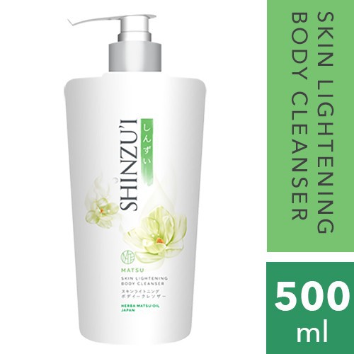SHINZUI  SKIN LIGHTENING BODY CLEANSER PUMP 480ML