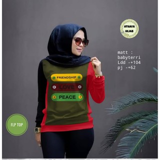 FLP KAOS  CEWEK KAOS WANITA REMAJA  KEKINIAN KAOS  LENGAN 