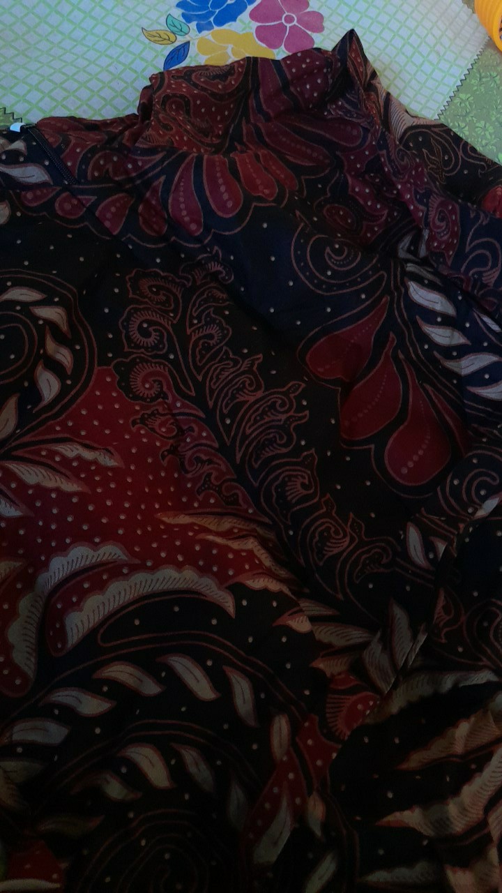Atasan Batik Dolby Dolbi Dobby Doby Tenun Sutra Tulis Halus Katun Atbm Baron ,sarombit Atasan