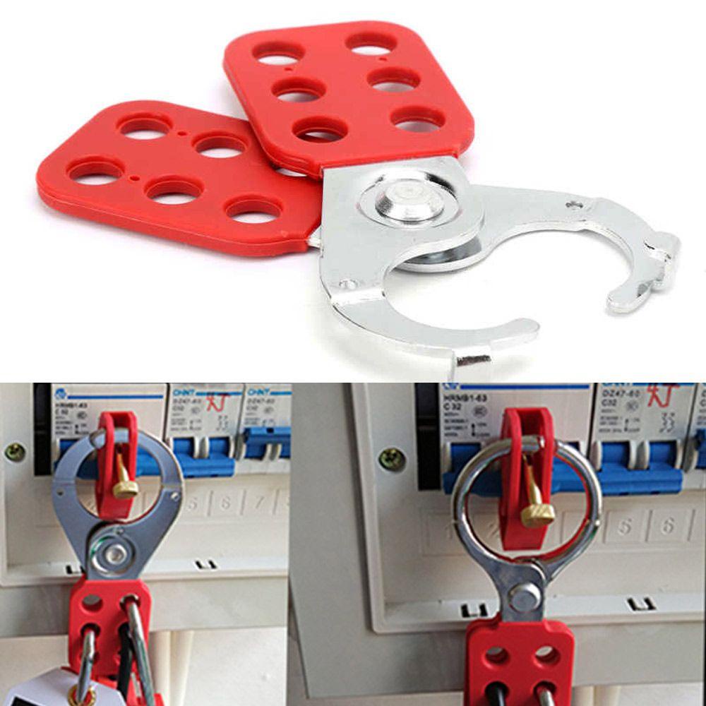 Top Lockout Management Handle Gesper Lock Safety Steel Nipper Lock