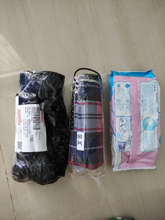 Jktumbrella - Payung Lipat 5 Kotak Kotak / Kecil / Mini / Tas / Ringan - 503