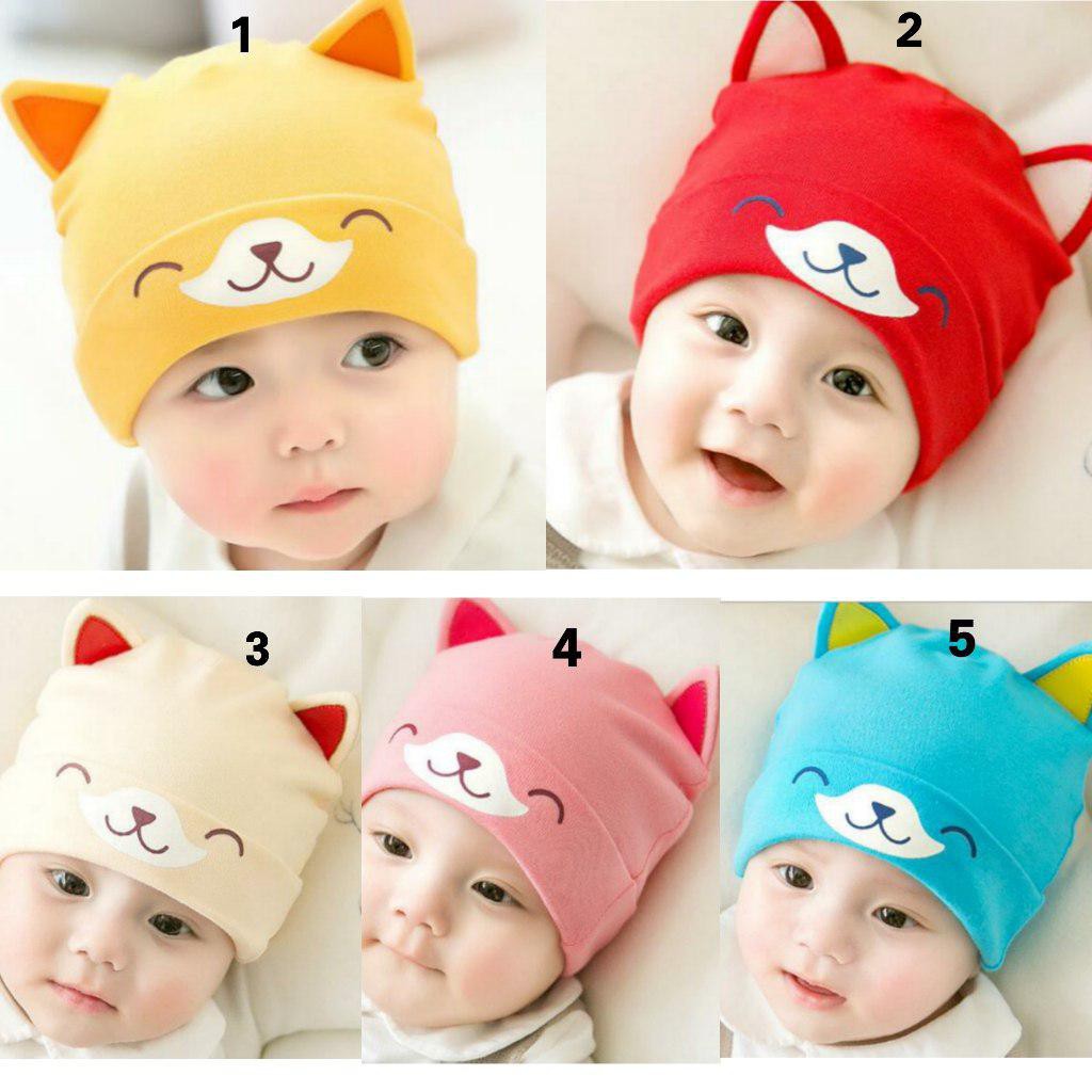 LID8059 Topi Baby Balita Lucu anak Cowok Cewek Unisex