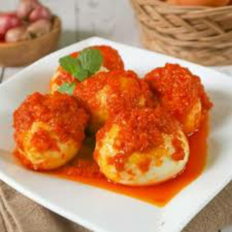 

FAMILY CATHERING!!! TELUR BALADO 6 BUTIR /BANDUNG