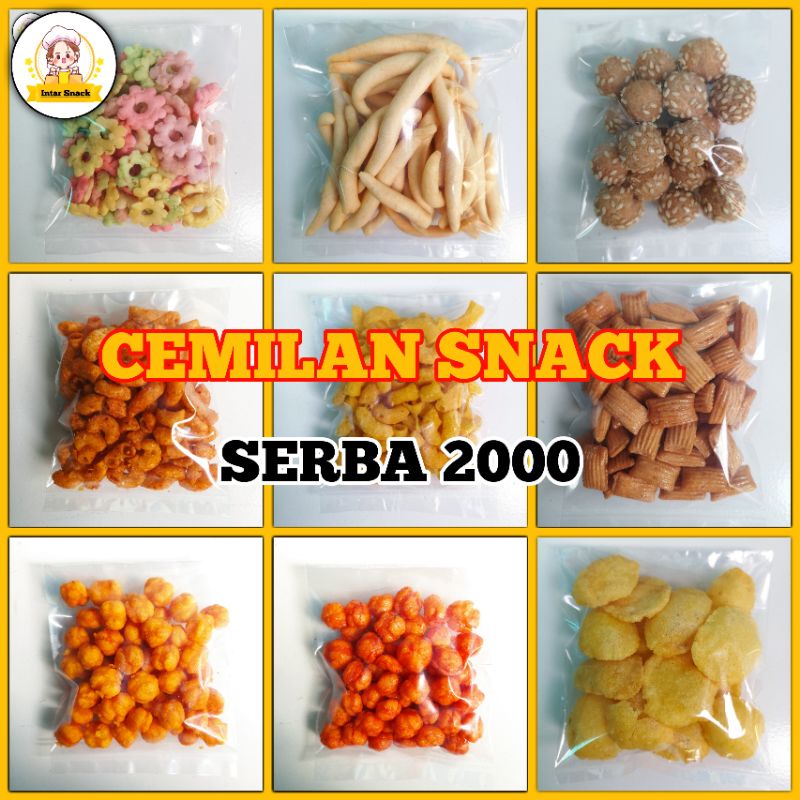 

Cemilan Serba 2000 Murah | Snack Makanan Ringan Bisa Cod - Intar Snack