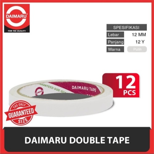 

Double Tape 12mm / 12 Yard