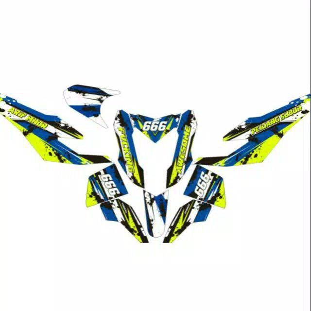 X RIDE Decal Sticker - Decal stiker Full Body X RIDE ip. 01 BISA CUSTOM