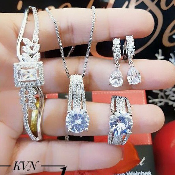 Xuping set perhiasan lapis emas 24k 1923m