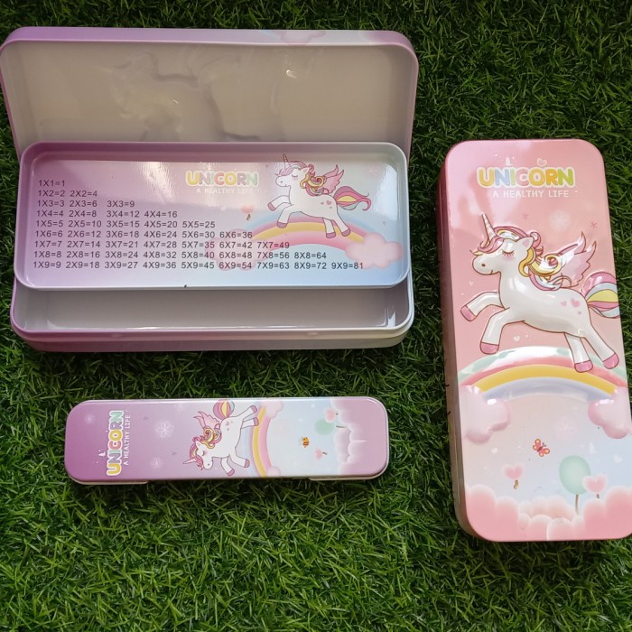 

Trendi Tempat Pensil Unicorn + Bonus / Kaleng Pensil Unicornt Timbul Terlaris