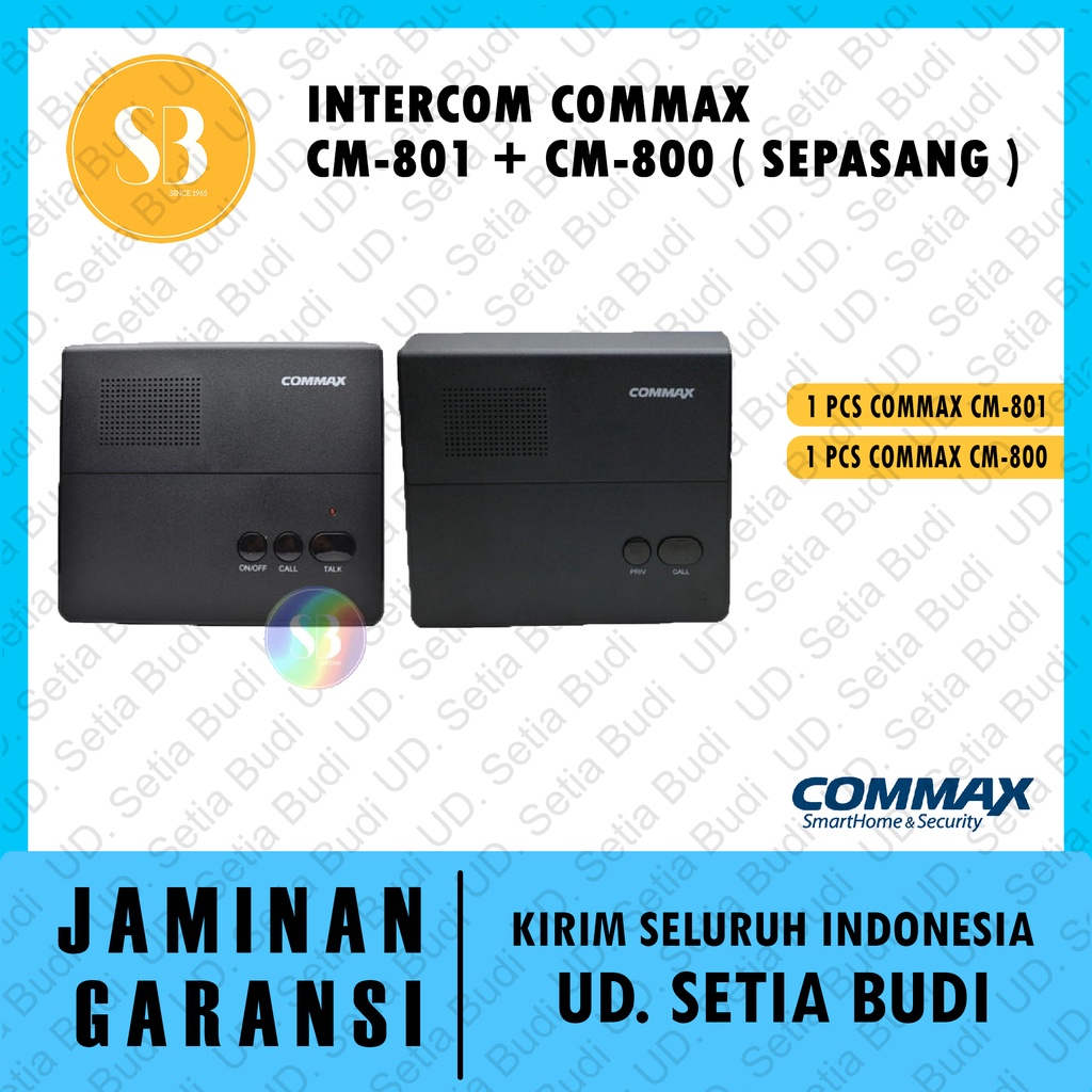 Intercom Commax CM-801 dan CM-800