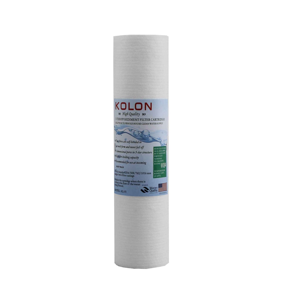 Filter Air Sediment / Cartridge Filter Air 10&quot; - Kolon 01 Micron