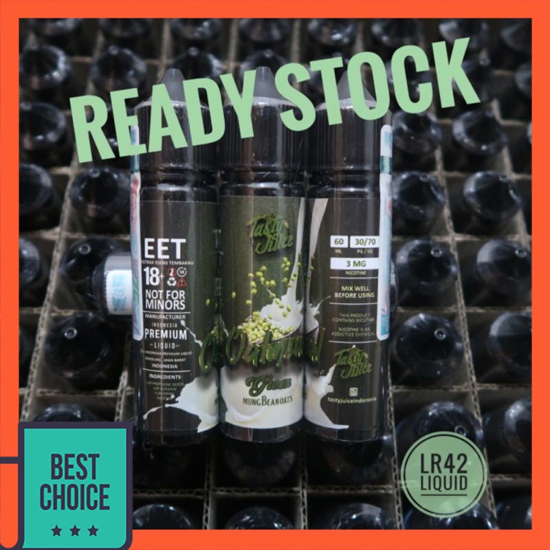 tasty juice oatmeal green