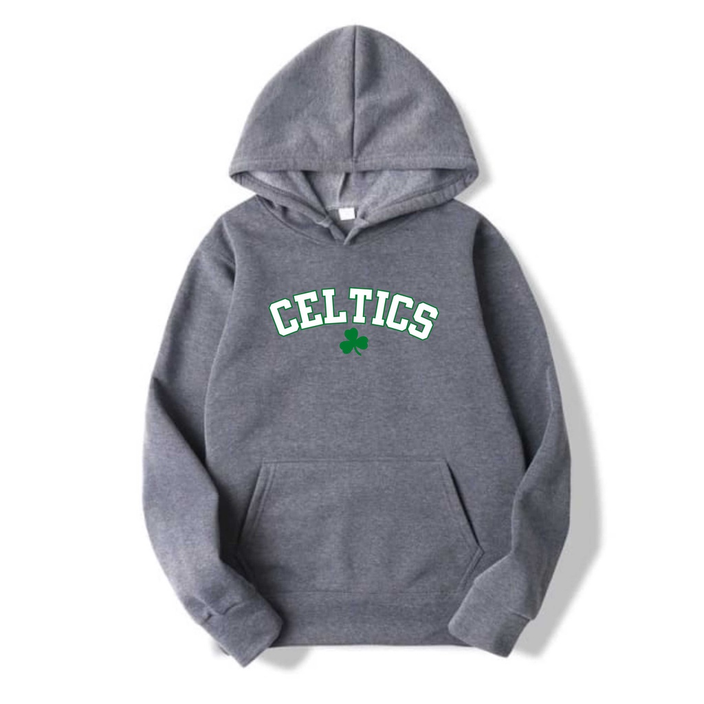 Celtics Jumper Hoodie II Celtics Sweater Hoodie II Sweter Oblong Topi Sz M - XL ( Pria &amp; Wanita / Anak &amp; Dewasa )