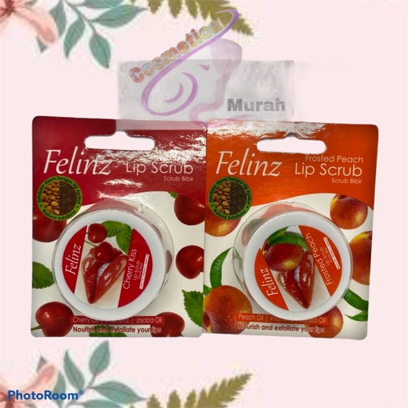 felinz lip scrub / scrub bibir felinz / scrub bibir