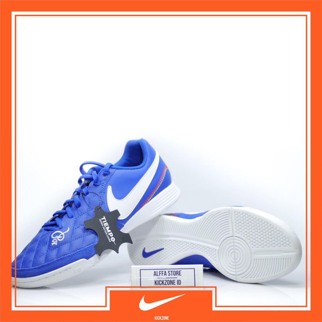 Sepatu Futsal Nike Legend 7 Academy 10R IC Game Royal Blue Original AQ2217410 - Nike Tiempo