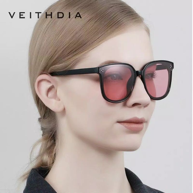 Kacamata Wanita Photocromic Polarized Anti UV 400 V8510
