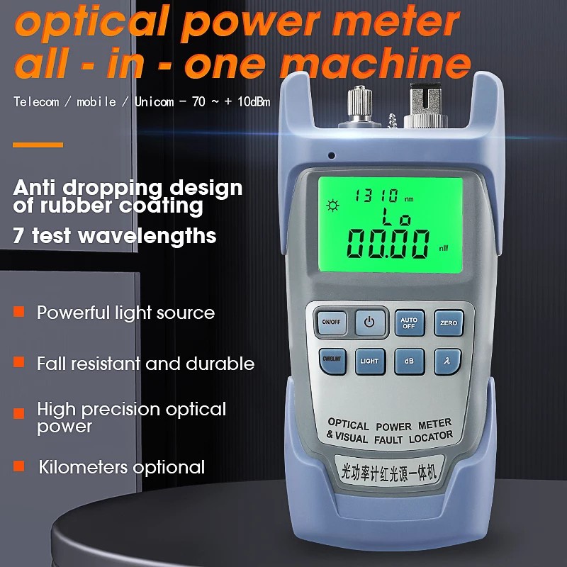 Optical Power Meter 2 in 1 plus visual fault locator-OPM 2 in 1 teste