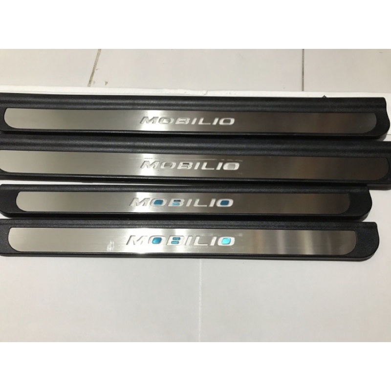 sill plate mobil injakan kaki mobil honda mobilio