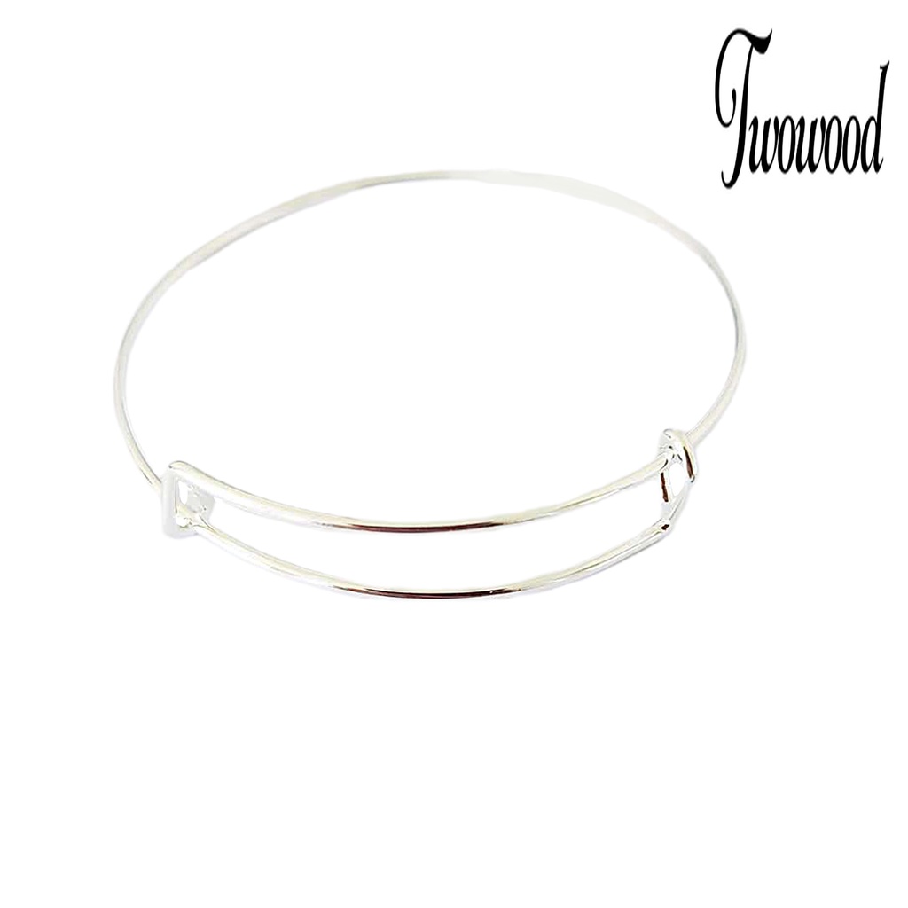 Gelang Bangle Simple Adjustable Untuk Wanita