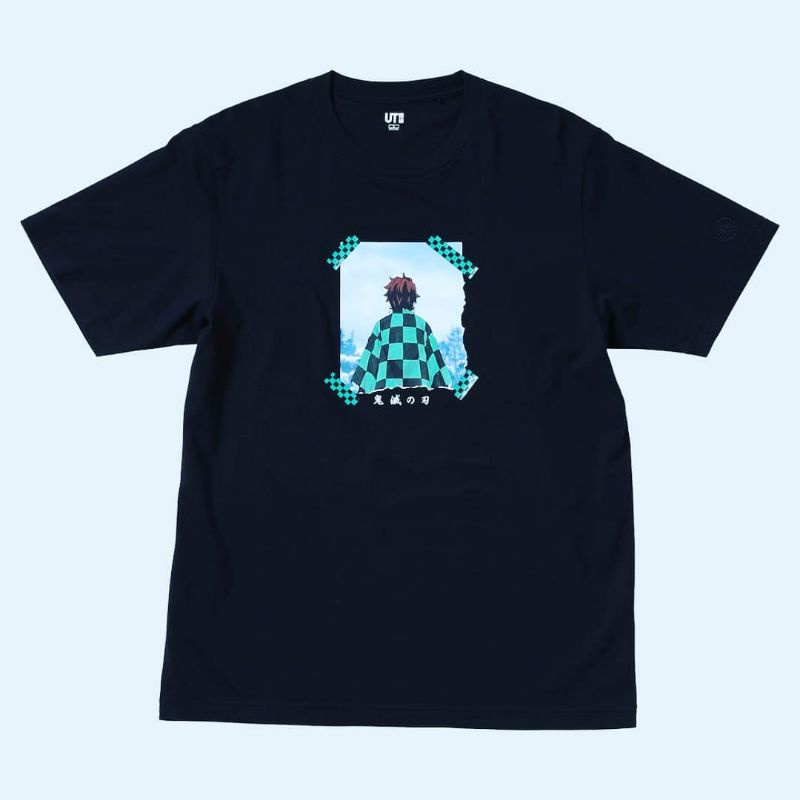 T-SHIRT UNIQLO UT X Demon Slayer (Tanjiro)