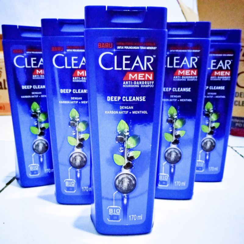 Clear Shampoo Deep Cleanse 170ml