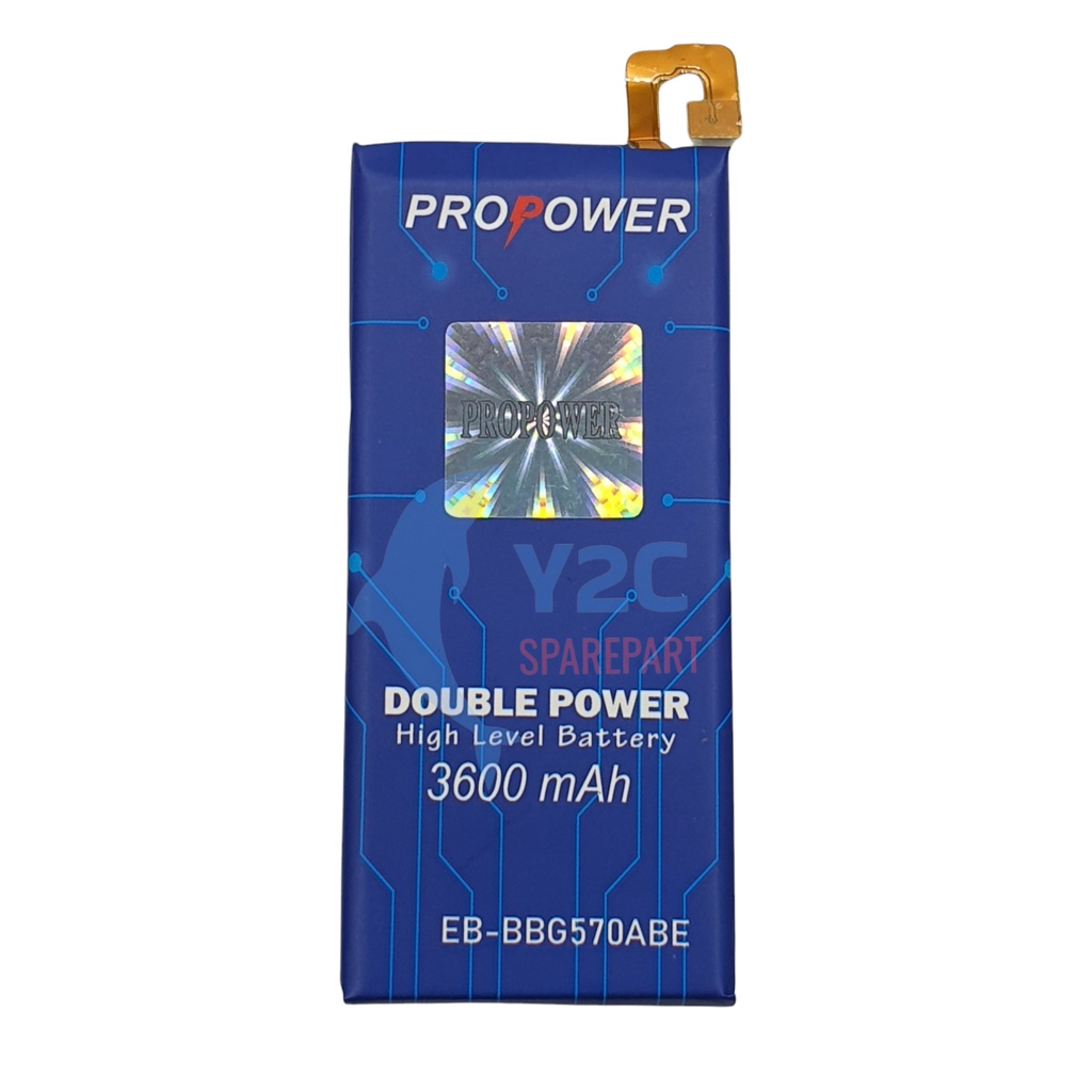 BATERAI SAMSUNG GALAXY J5 PRIME / G570 / EB-BG570ABE DOUBLE POWER PROPOWER / BATRE BATRAI BATRE BATERE