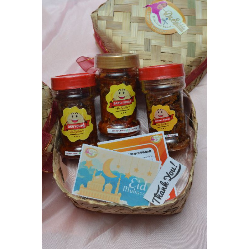 

HAMPERS MURAH LEBARAN JAWA SAMBAL BOTOL BISA CUSTOM SIDOARJO