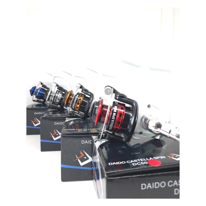Reel Pancing Daido Castella Spin Mini Dengan 9+1 Bb Halus Diskon R12B
