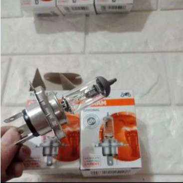 Bohlam bola lampu depan OSRAM motor sport Honda Yamaha Suzuki