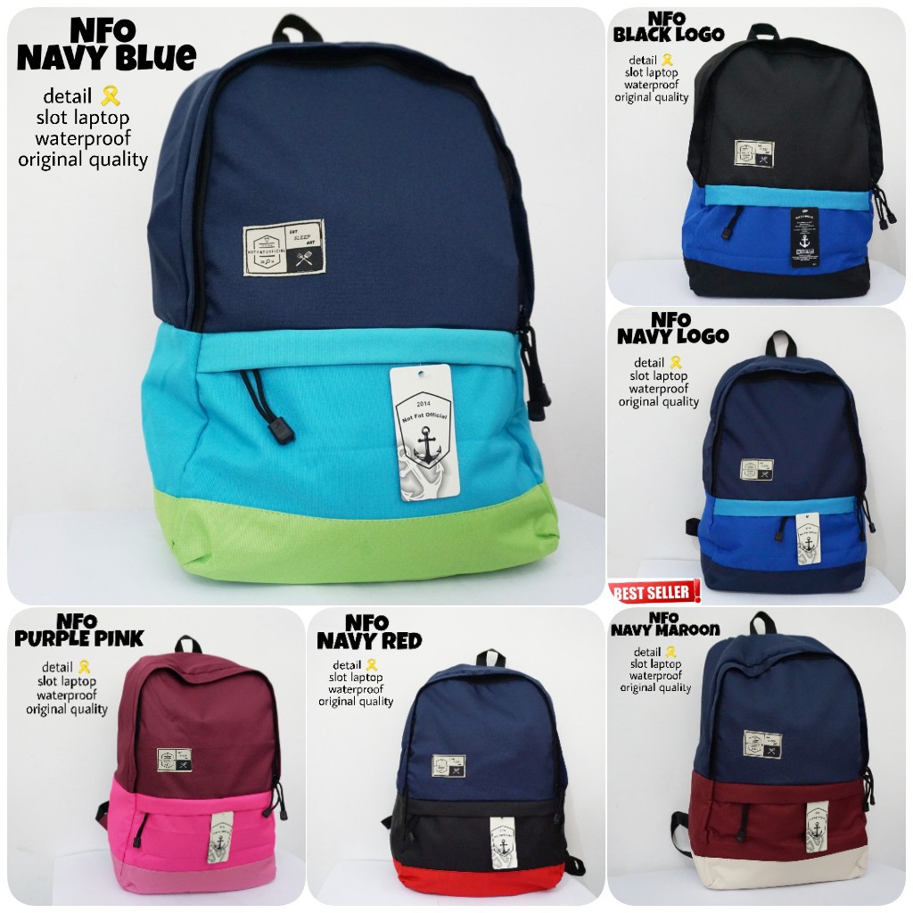 Tas Pria RDN 015 Distro Raindoz Bandung Ransel Punggung Backpack Y0D4 Tas Gendong Kecil Gendong Pria
