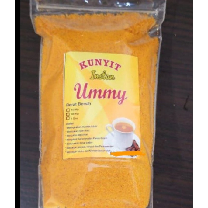

Ummy | Jamu Kunyit Instan Siap Seduh Kemasan 250gram
