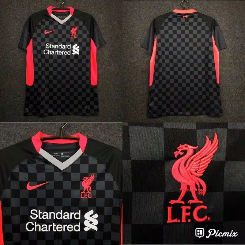 JERSEY BOLA LİVERPOOL HITAM 3RD 2020-2021