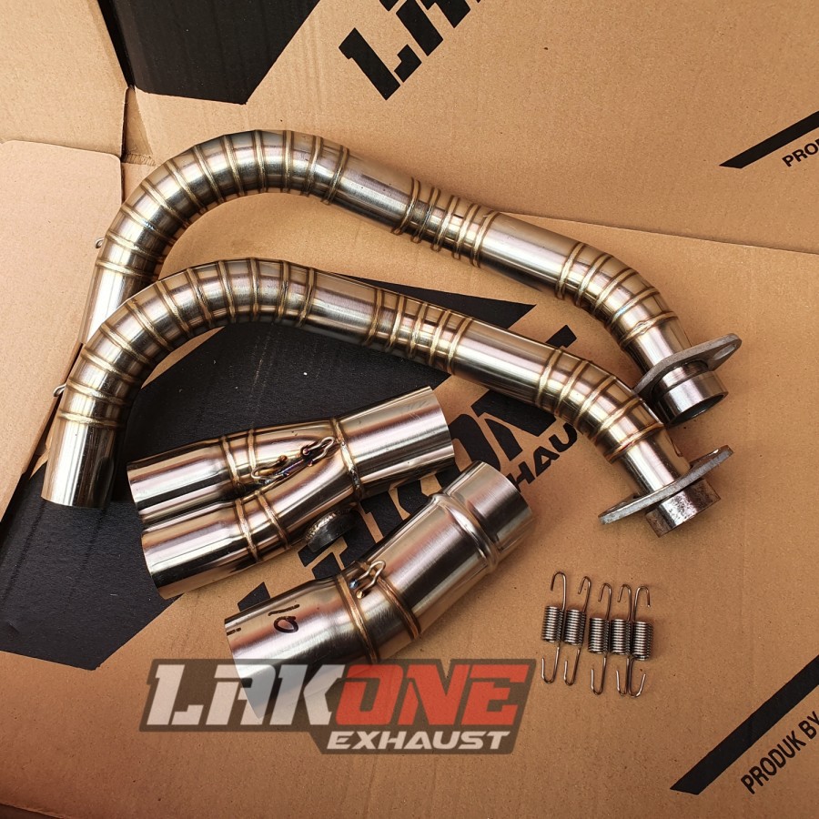 HEADER LEHERAN FULLSYSTEM KAWASAKI ER650 ER6N STAINLESS