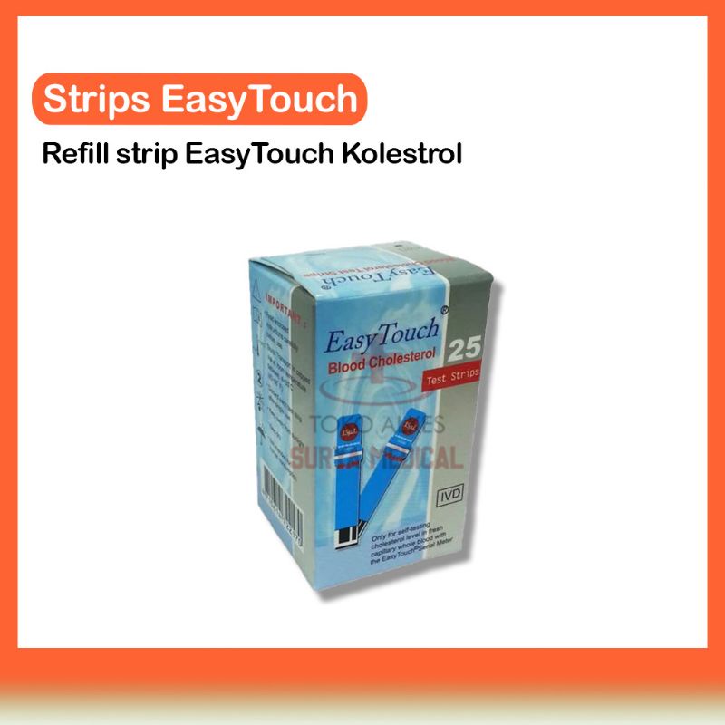 Strip ET Easy Touch Kolesterol | Test Strip Cholesterol