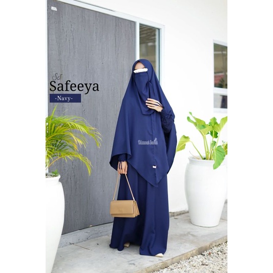 shafeeya Khizaanah Sunnah | Gamis set khimar