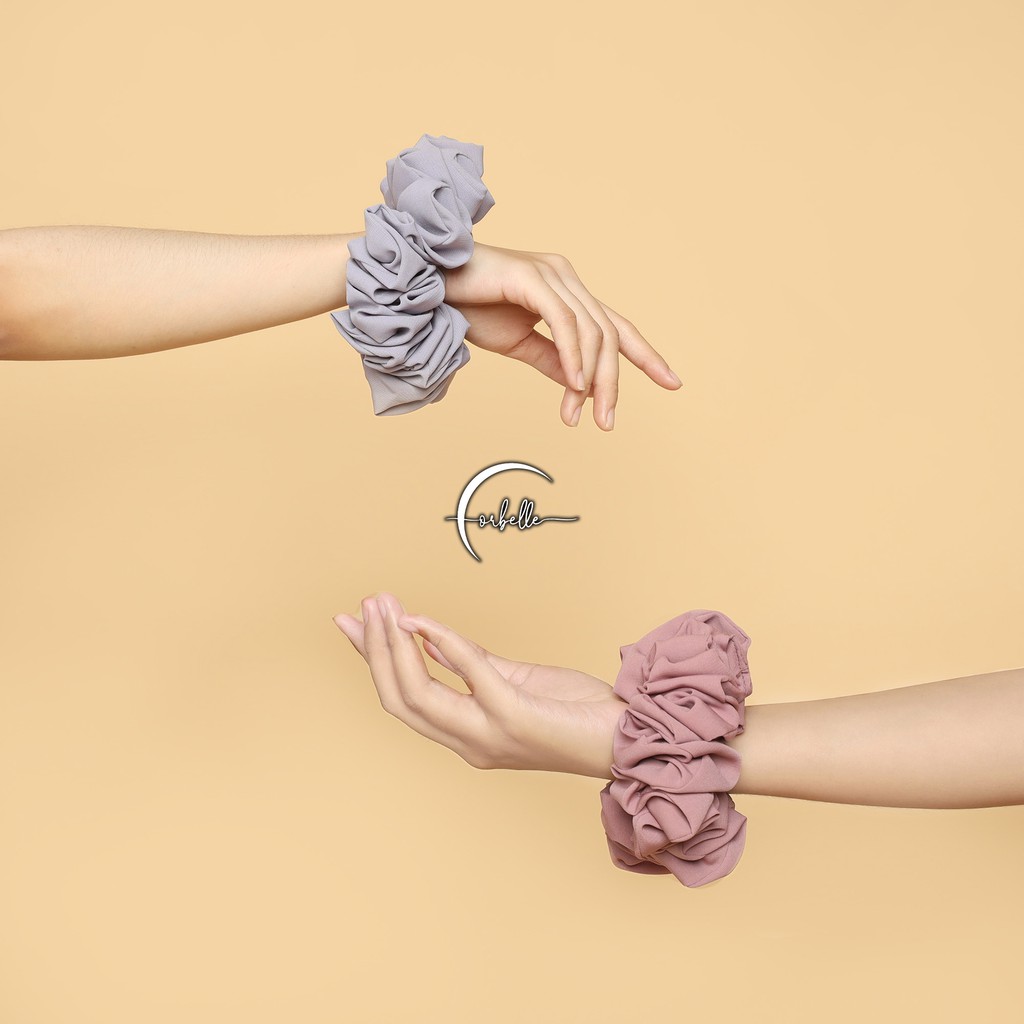 SCRUNCHIE JUMBO • IKAT RAMBUT • KUNCIRAN • CEPOL HIJAB