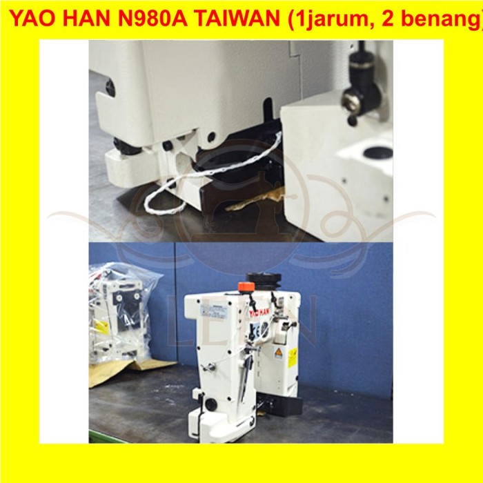 Mesin Jahit Karung YAO HAN N980A Taiwan HIGH SPEED / DS-9C NLI LEEN