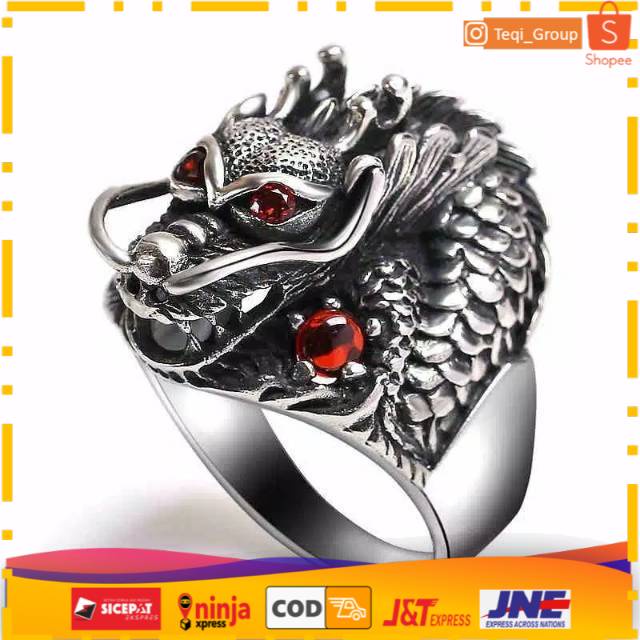 Cincin Pria Kepala Naga