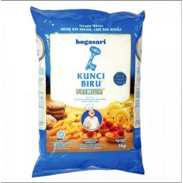 

Tepung Terigu Kunci Biru 1 Kg