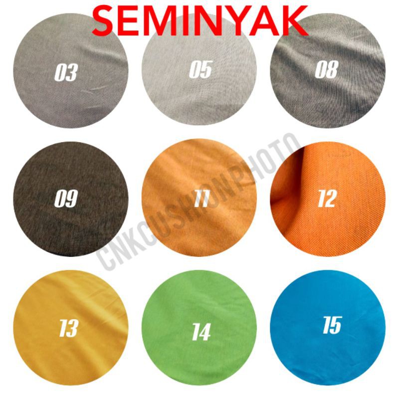 KAIN SOFA KURSI PANTAI KOLAM OUTDOOR MOTIF SALUR - REGENCY SEMINYAK