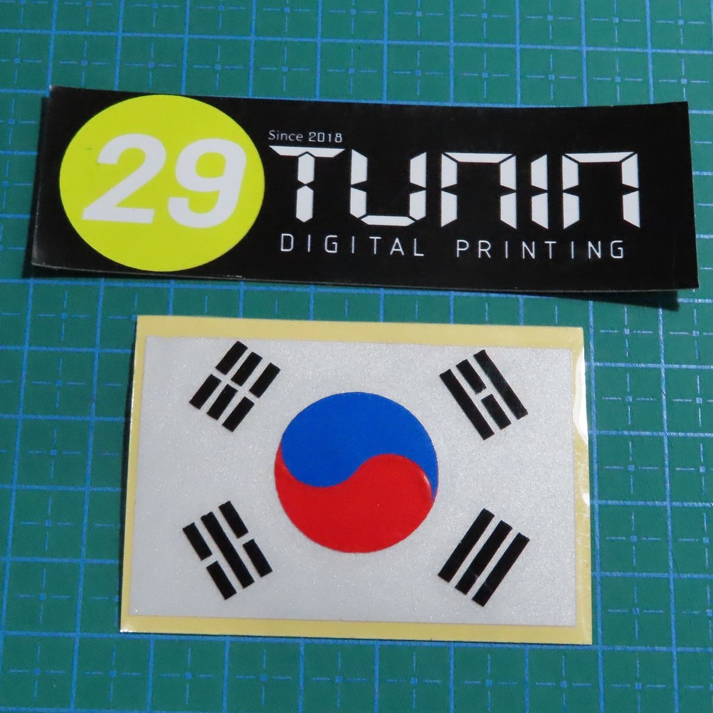 

Cutting Sticker Stiker Bendera Korea Selatan