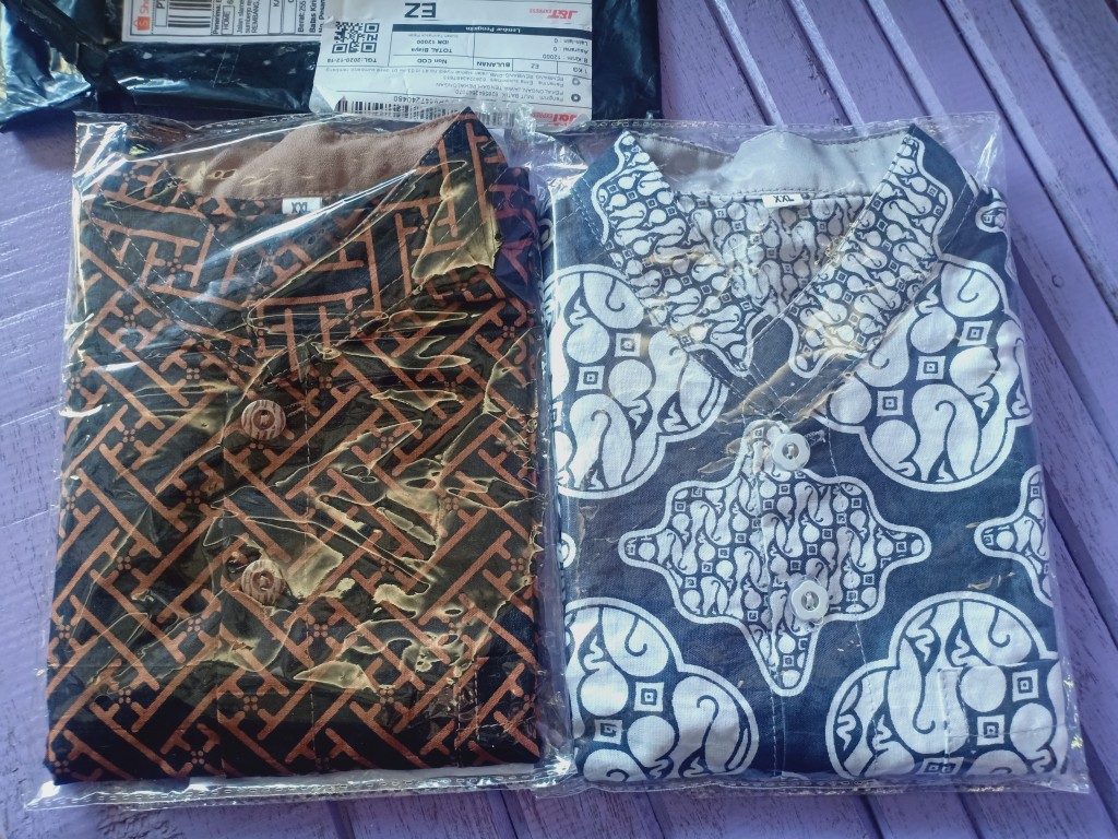 Imut Batik Kemeja Batik Anak Dan Ayah Motif Gelung