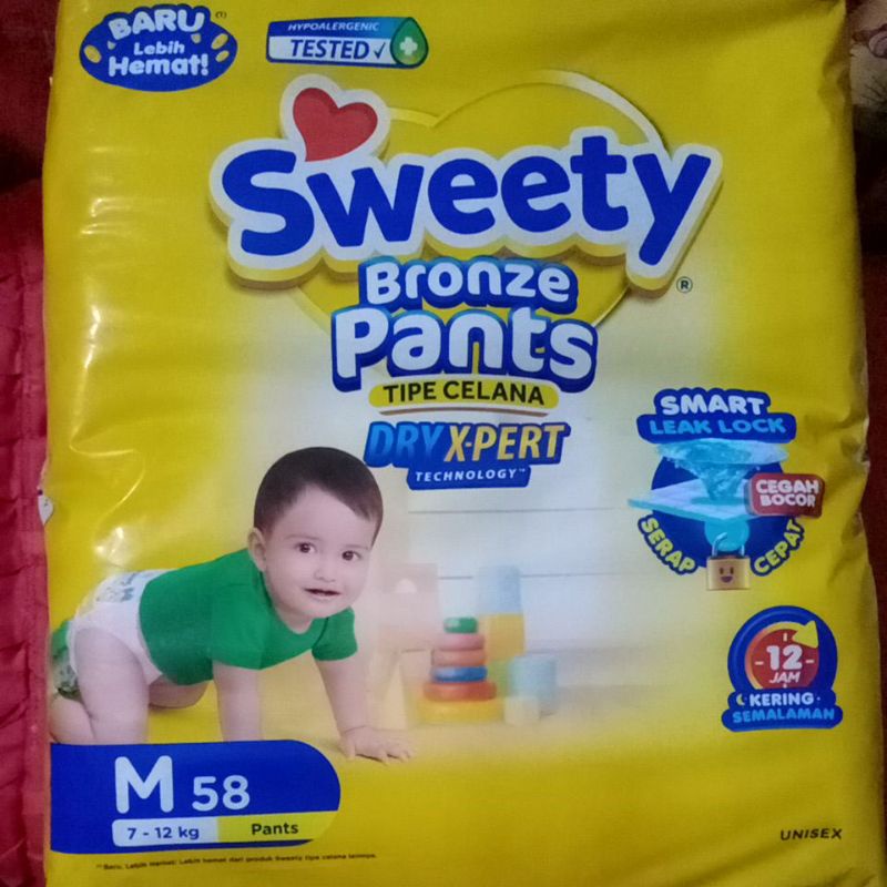 Sweety Bronze M58 Pants / Pampers Sweety Bronze M58 Tipe Celana